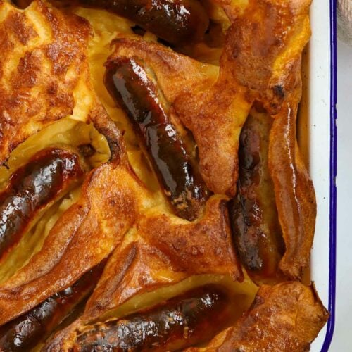 Easy Toad in the Hole recipe.