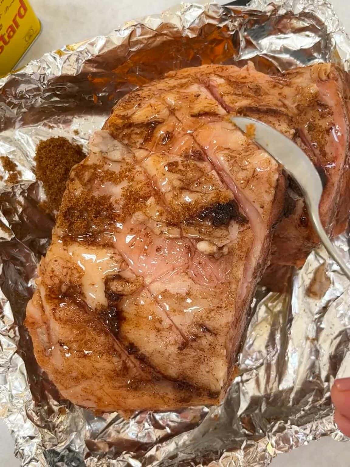 Slow Cooker Gammon {BEST EVER Ham!}