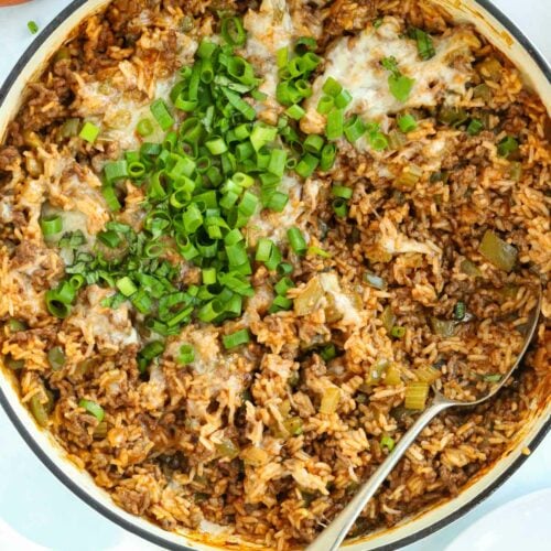 Dirty Rice {Cajun Style One Pot}