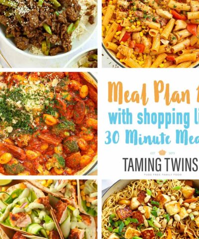 30 minute meals meal plan
