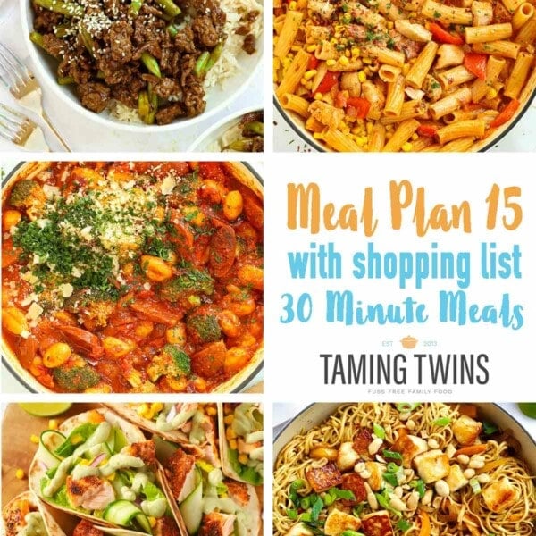 30 minute meals meal plan