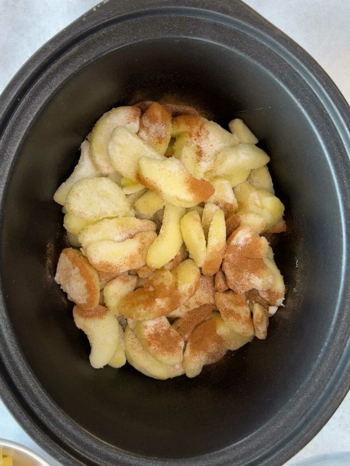 Slow Cooker Apple Crumble