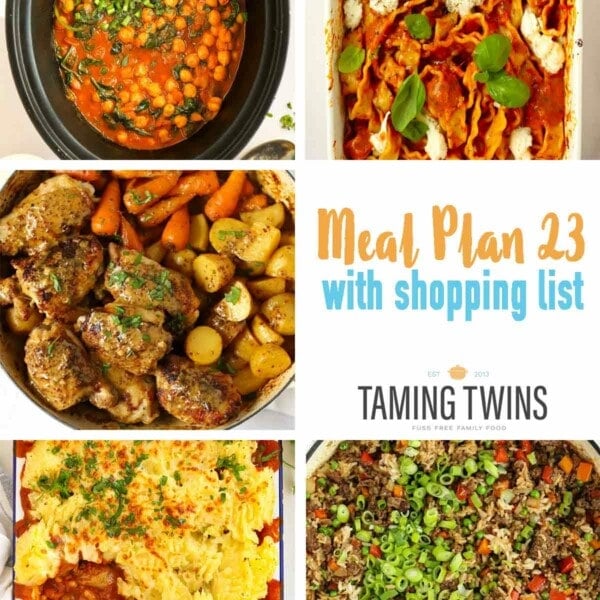 meal plan 23 recipes