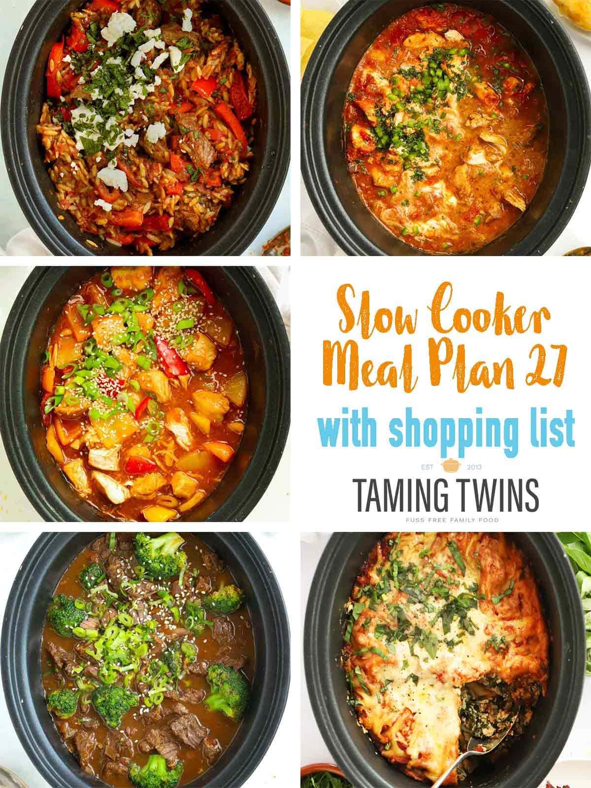 Meal Plans - Taming Twins