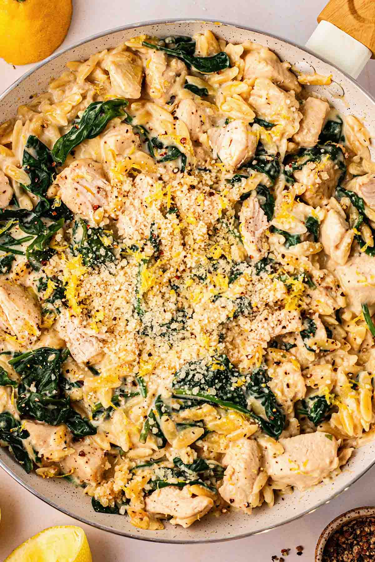 Creamy Lemon Chicken Orzo