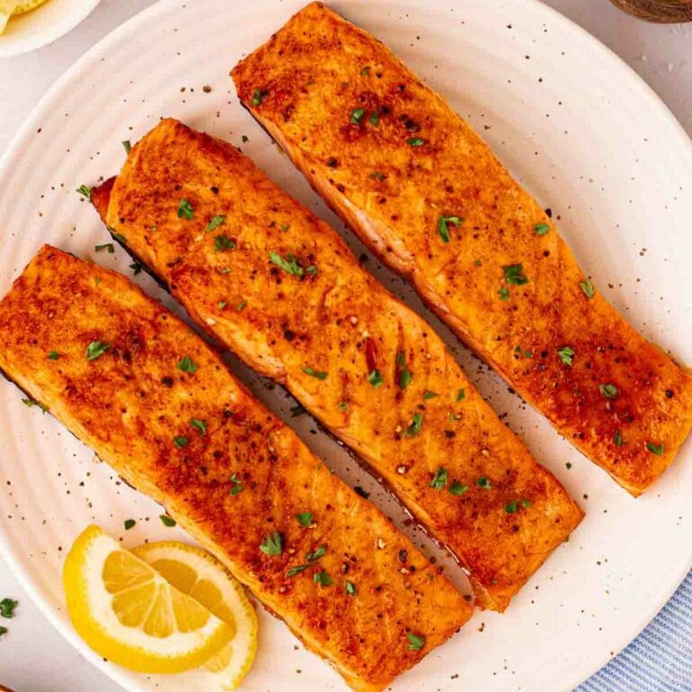 Air Fryer Salmon {How to Cook Perfectly Every Time!}