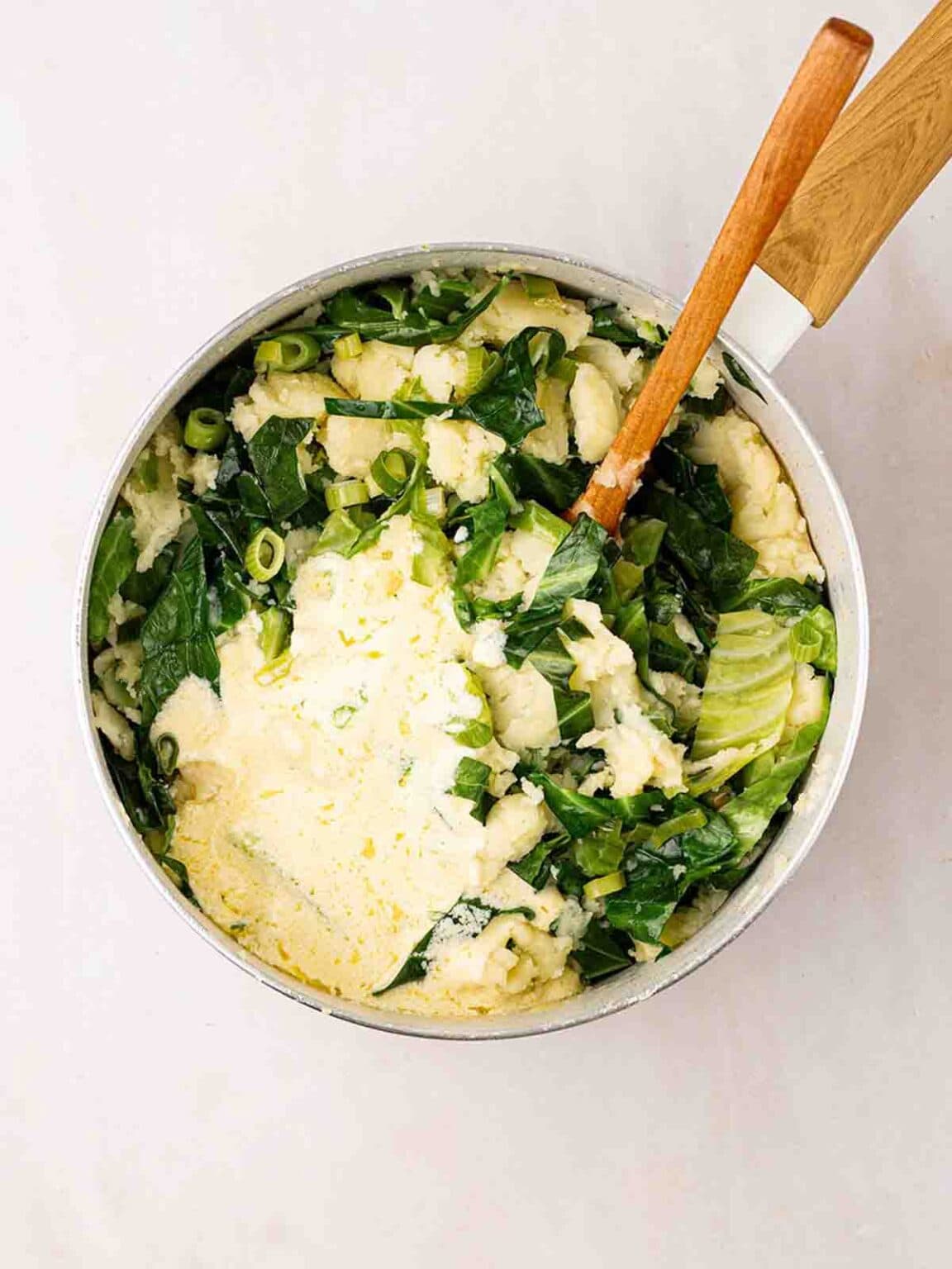 Colcannon Recipe {The PERFECT Irish Mashed Potatoes}