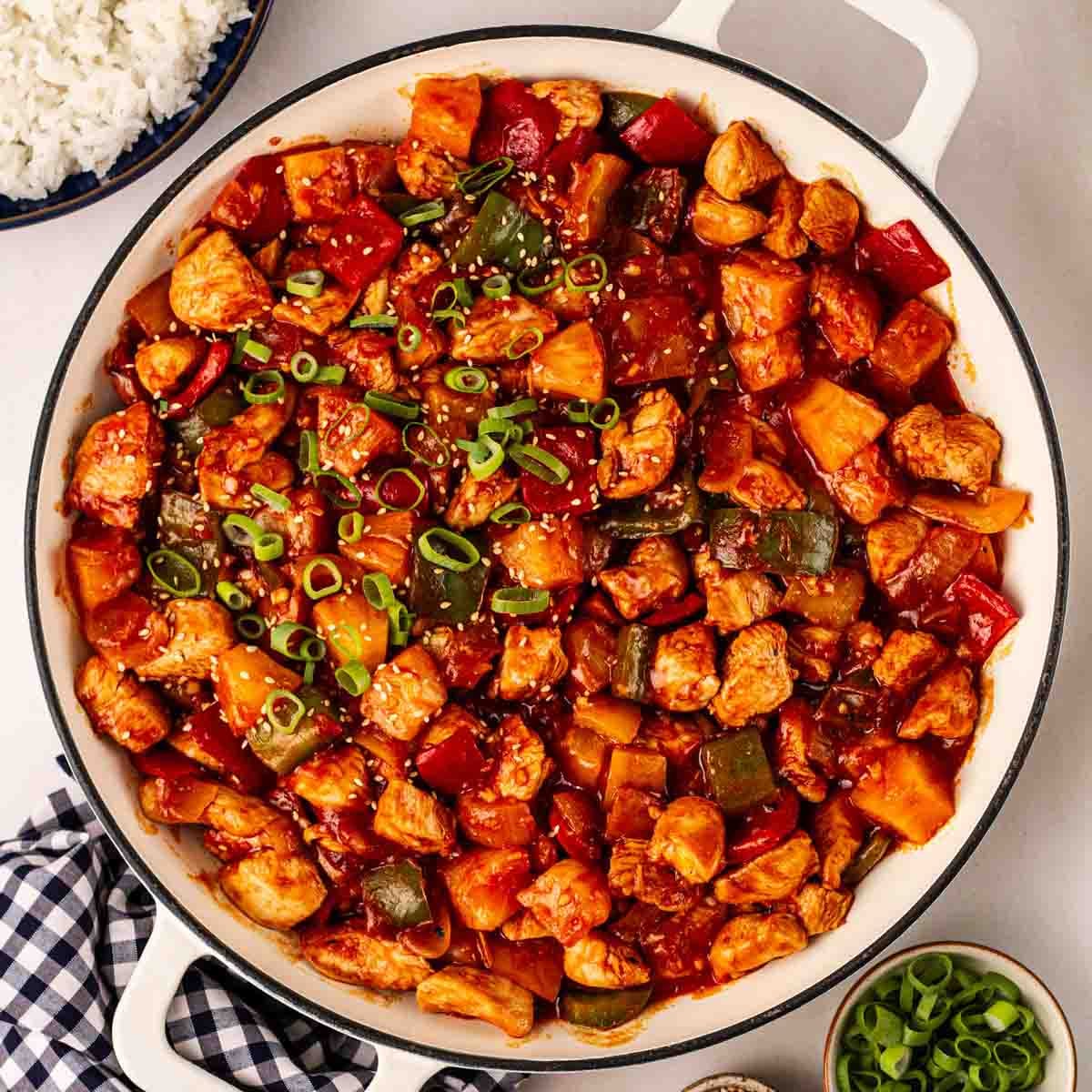 Sweet and Sour Chicken - Taming Twins