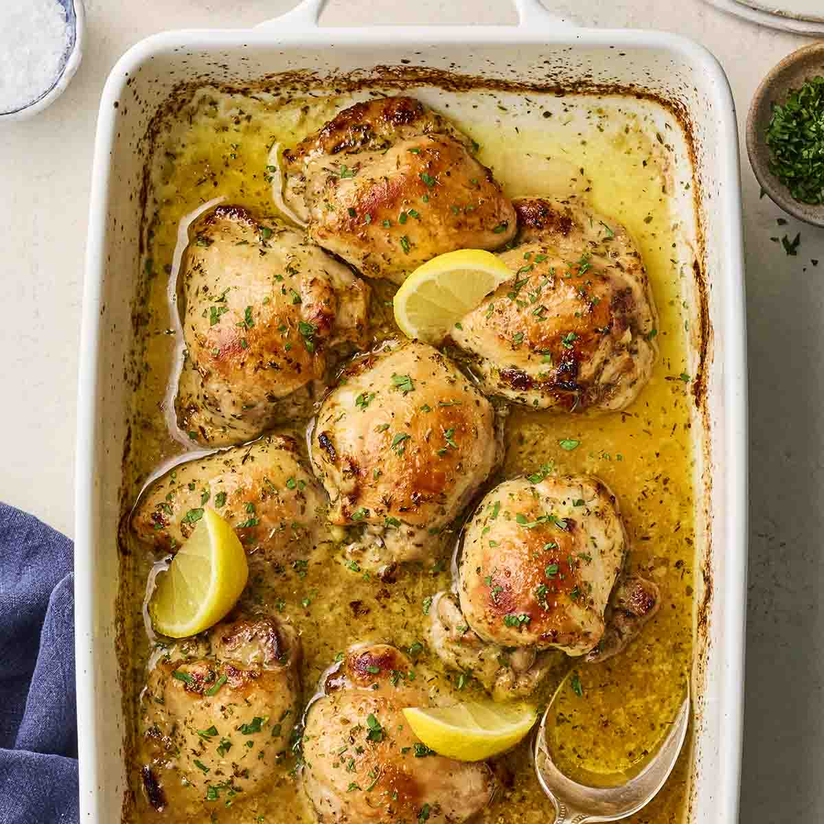 Lemon Chicken Tray Bake - Taming Twins